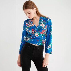 Rolla’s Delilah Floral Wrap Blouse - sz Medium